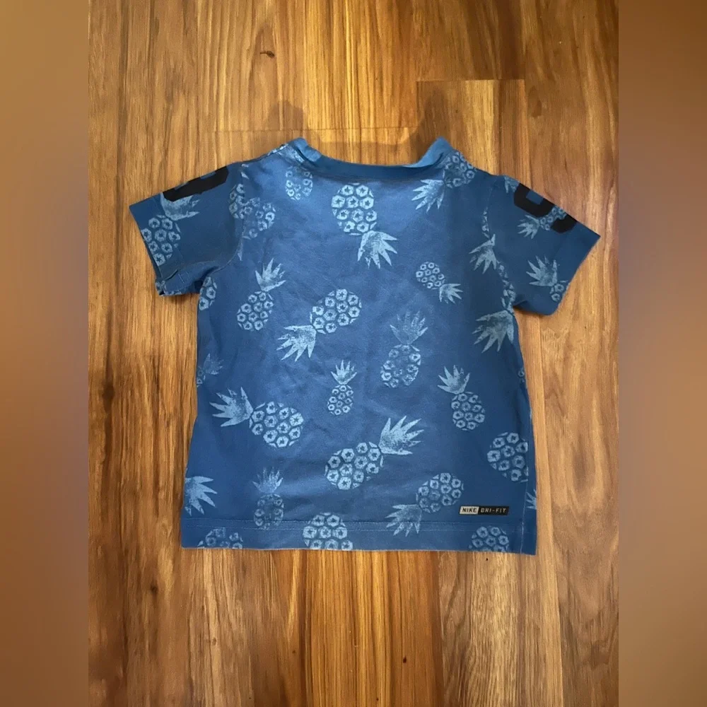 Hurley Blue Pineapple Graphic Tee